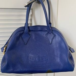 Vintage Vivienne Westwood medium blue tote!